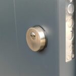 HiSec modern mintás antracit biztonsági ajtó - Image 3