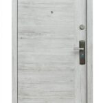 HiSec modern mintás havastölgy biztonsági ajtó