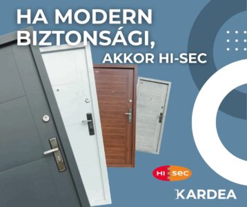 Hisec modern biztonsági ajtó